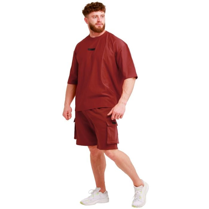 Pantaloni scurți Utility Red - GymBeam L