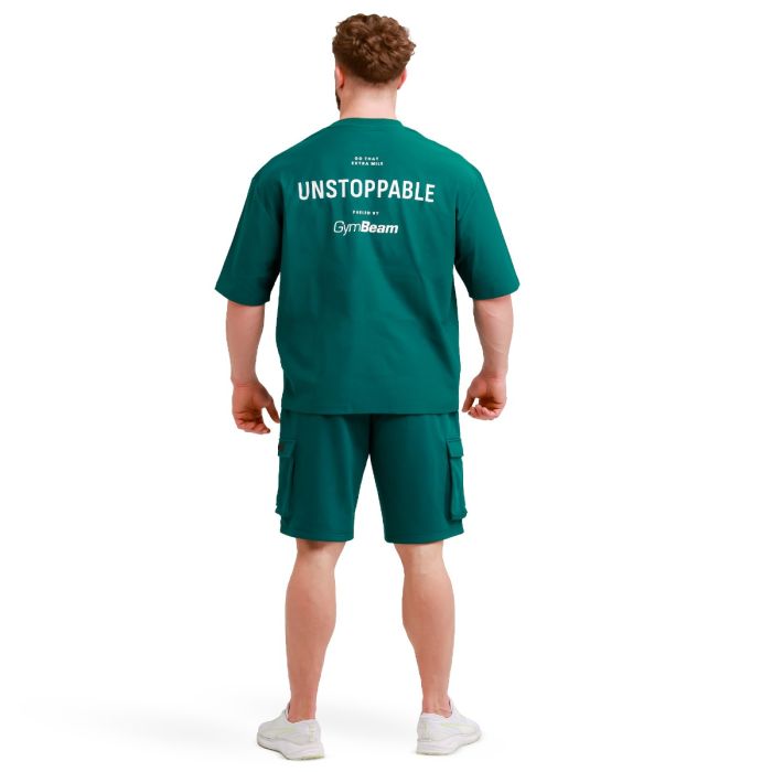 Pantaloni scurți Utility Green - GymBeam XXXL