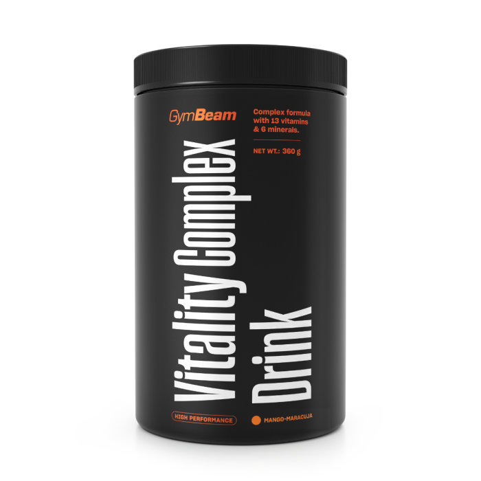 Vitality Complex Drink - GymBeam 360 g - măr verde