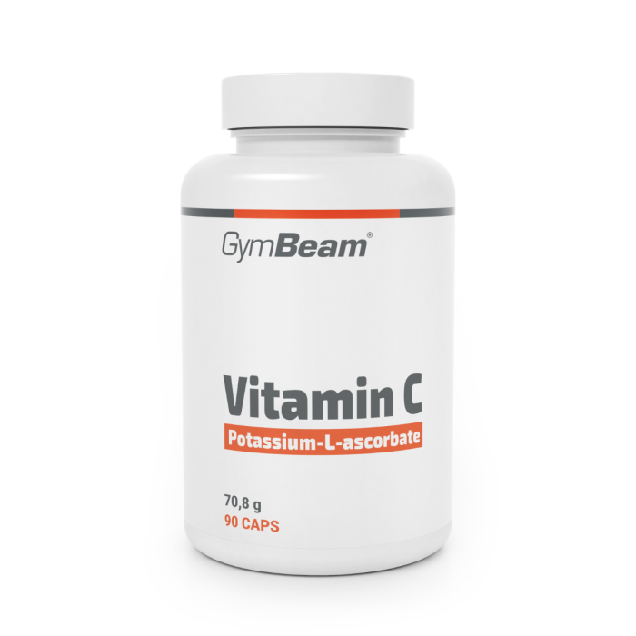 Vitamina C (L-ascorbat de potasiu) - GymBeam 90 caps.