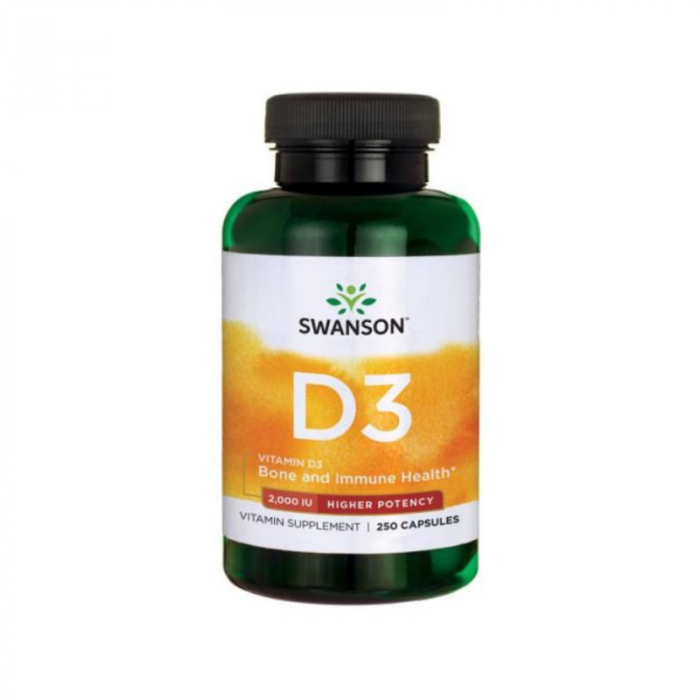 Vitamina D3 2000 IU - Swanson