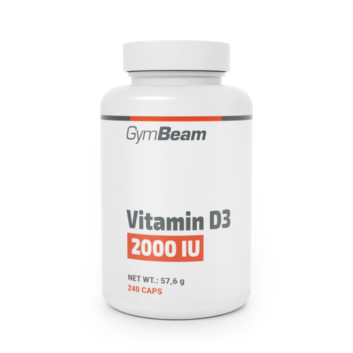 Vitamina D3 2000 IU - GymBeam 240 caps. - 01