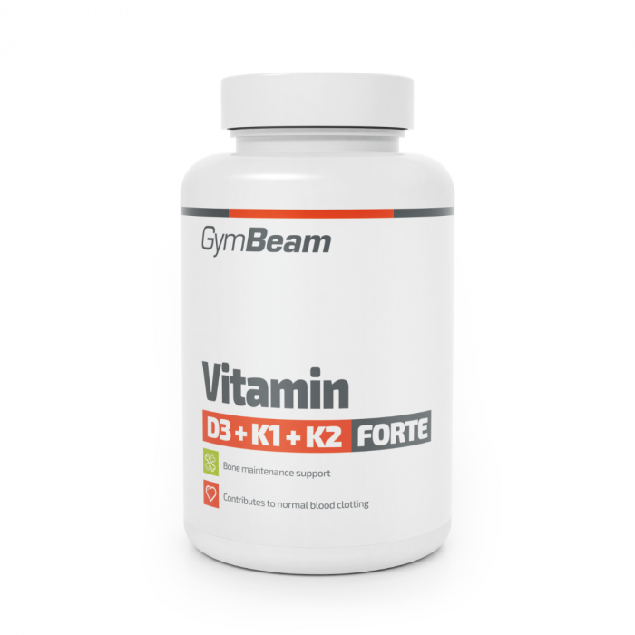 Vitamina D3+K1+K2 Forte - GymBeam