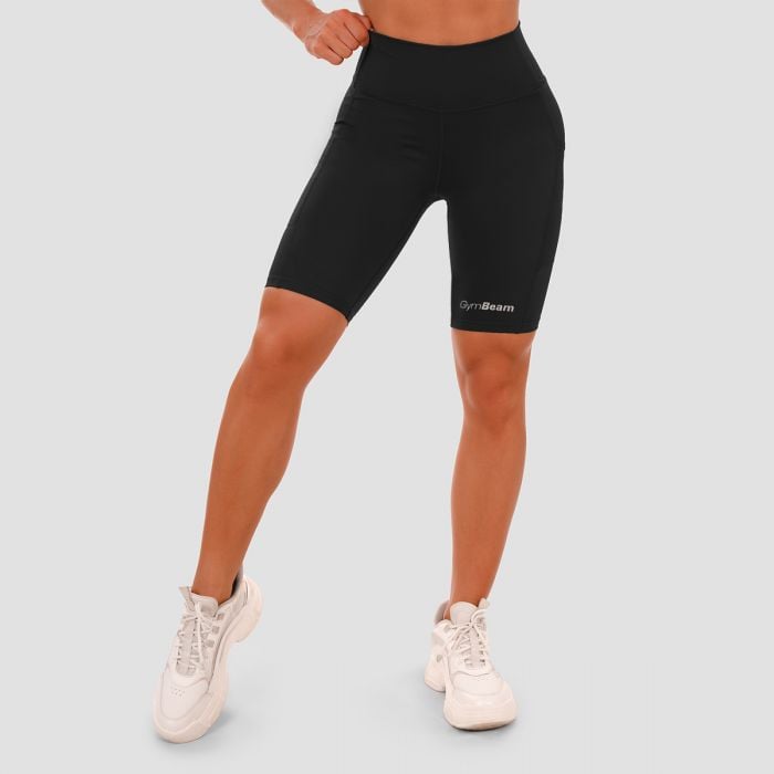 Pantaloni scurți pentru femei Biker black - GymBeam