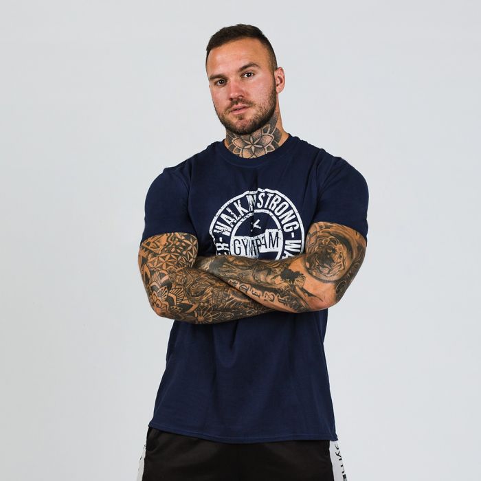 Tricou Walk In Strong Navy - GymBeam