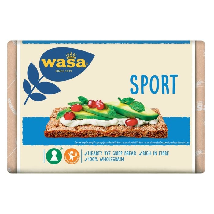 Pâine crocantă Sport - Wasa | GymBeam.ro