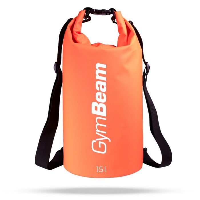 Rucsac impermeabil Dry Bag Orange - GymBeam