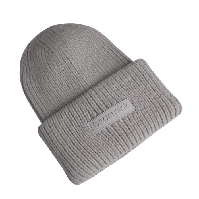 Căciulă de iarnă Beanie Grey - BeastPink single_variant