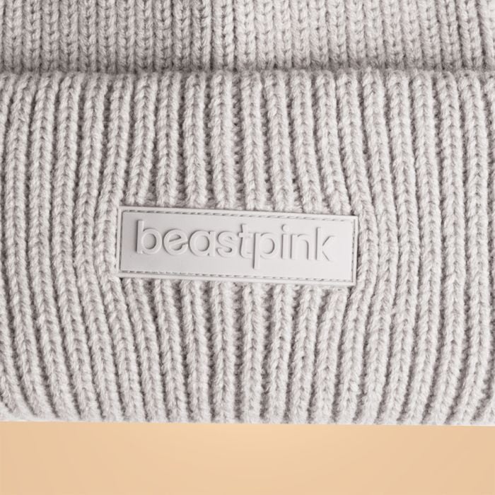 Căciulă de iarnă Beanie Ivory - BeastPink uni