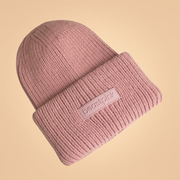 Căciulă de iarnă Beanie Peach - BeastPink single_variant