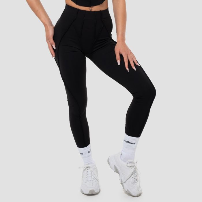 Colanți pentru femei Cosmo Black - GymBeam L