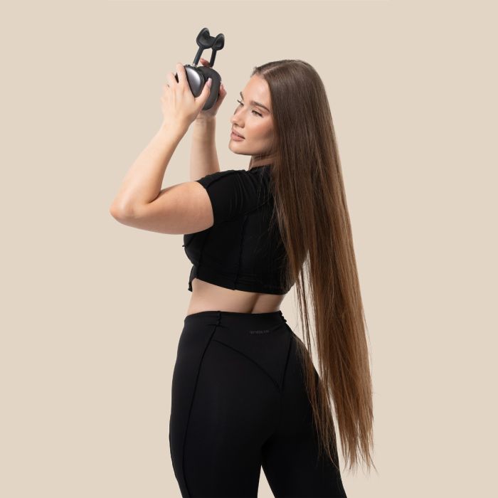 Colanți pentru femei Cosmo Black - GymBeam L