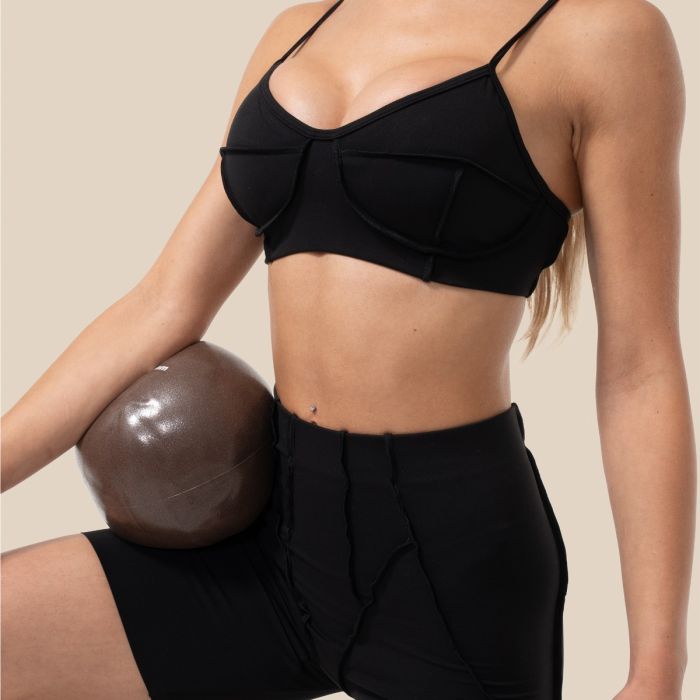 Pantaloncini Cosmo Black- GymBeam L