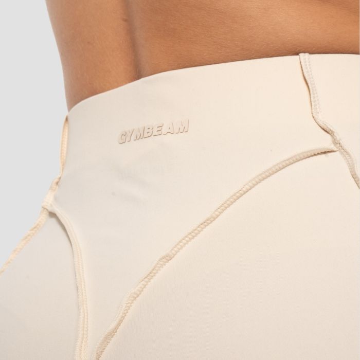 Damskie szorty Cosmo Cream - GymBeam L