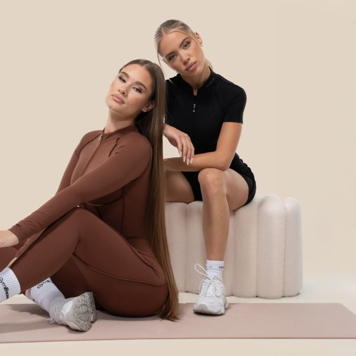 Tuta Intera Lunga Cosmo Brown- GymBeam S