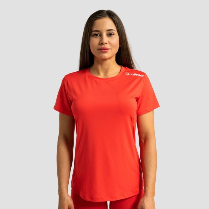 Tricou pentru femei Limitless Hot Red - GymBeam
