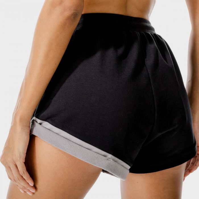 Pantaloni scurți pentru femei Lab Black Titanium - SQUATWOLF S