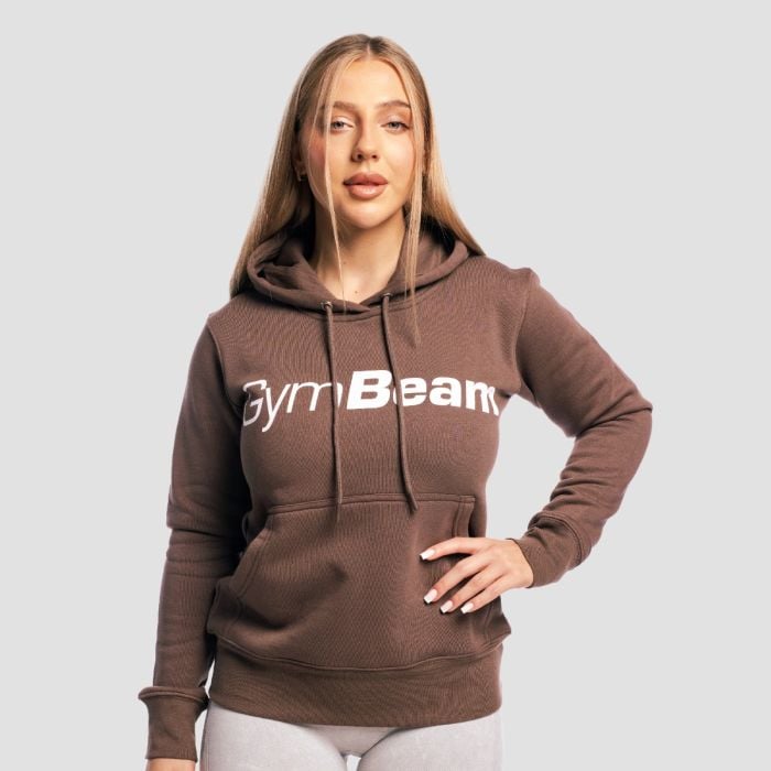 Hanorac pentru femei Athlete Cocoa - GymBeam XXL
