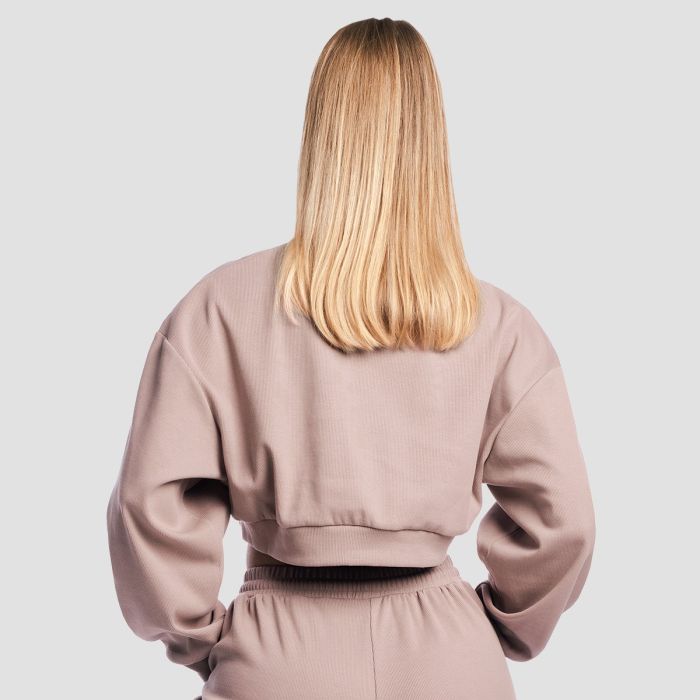 Hanorac pentru femei Cropped Aura Roux - GymBeam XL