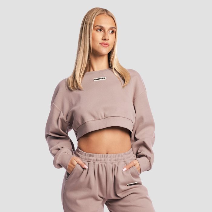 Hanorac pentru femei Cropped Aura Roux - GymBeam XL