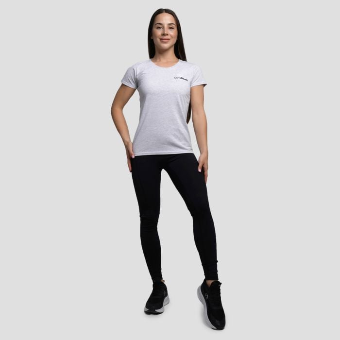 Tricou pentru femei Basic Heather Grey - GymBeam S