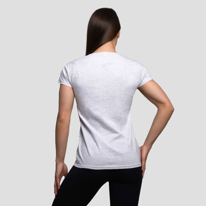 Tricou pentru femei Basic Heather Grey - GymBeam S