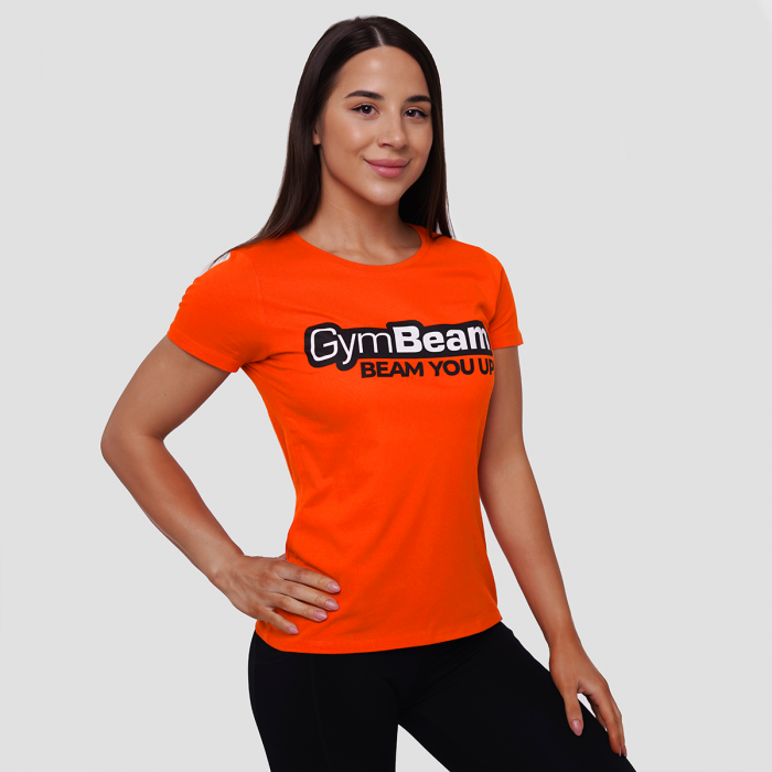 Tricou pentru femei Beam Orange - GymBeam M