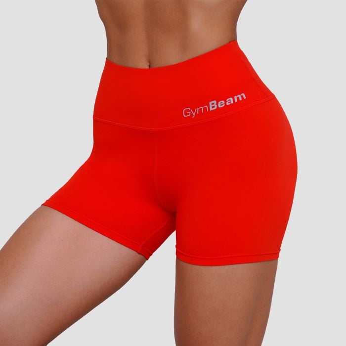 Pantaloni scurți pentru femei BEAT Tangerine - GymBeam XS