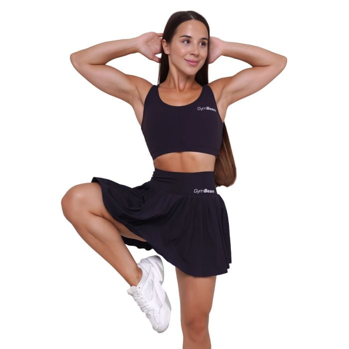 Fustă pentru femei BEAT Skort Black - GymBeam S