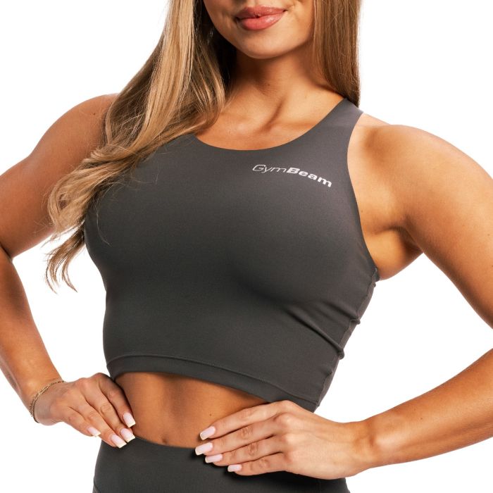Top sport pentru femei BEAT Charcoal - GymBeam M