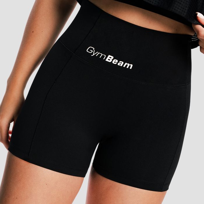 Pantaloni scurți pentru femei Combat Black - GymBeam XL