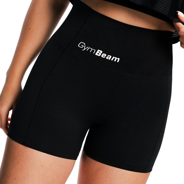 Pantaloni scurți pentru femei Combat Black - GymBeam XL