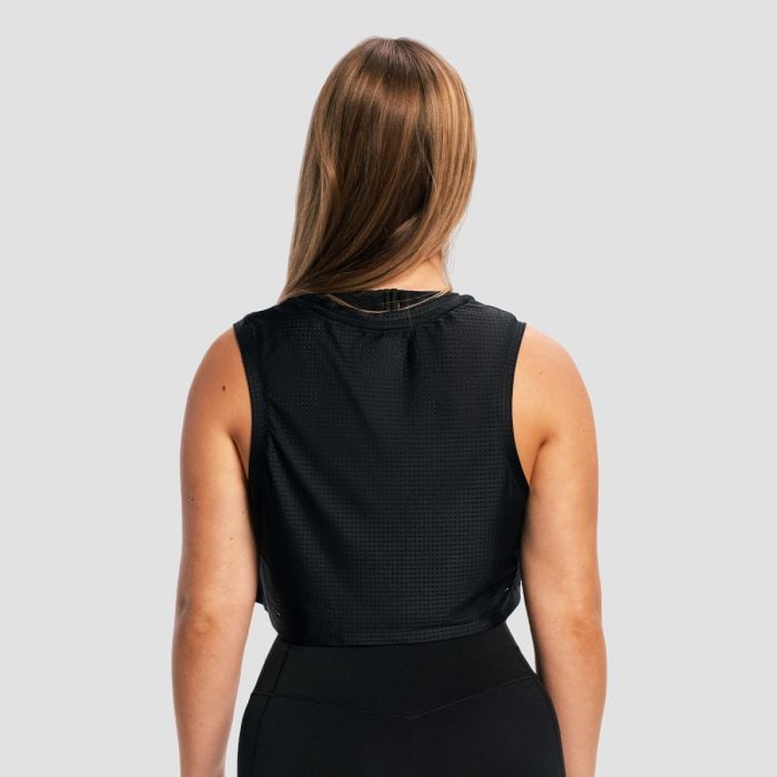 Top pentru femei Combat Black - GymBeam M