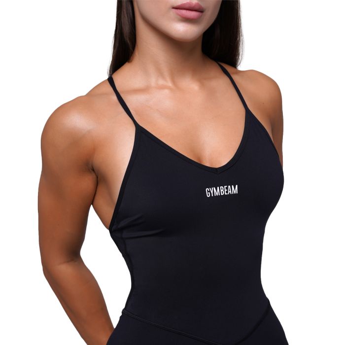 Salopetă pentru femei FIT Black - GymBeam S