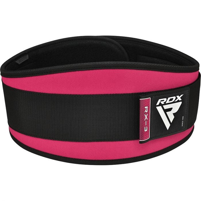 Centură fitness pentru femei RX3 Pink - RDX Sports S