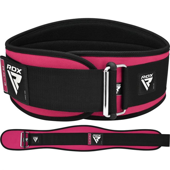 Centură fitness pentru femei RX3 Pink - RDX Sports S