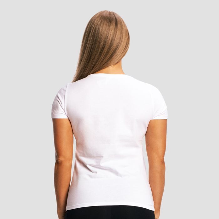 Tricou pentru femei Fitness White - GymBeam XL