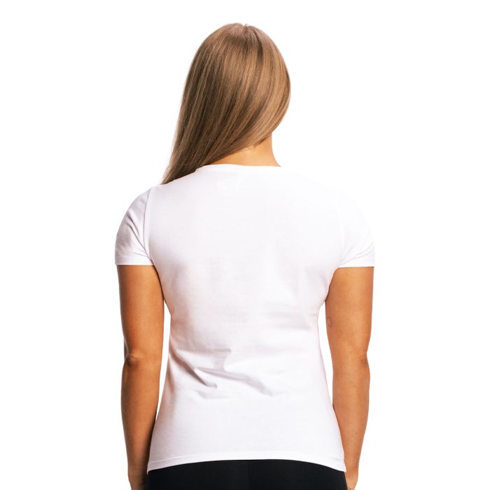 Tricou pentru femei Fitness White - GymBeam XL