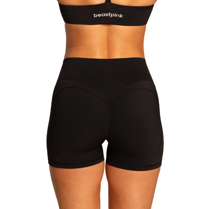 Pantaloni scurți pentru femei Grace Black - BeastPink S