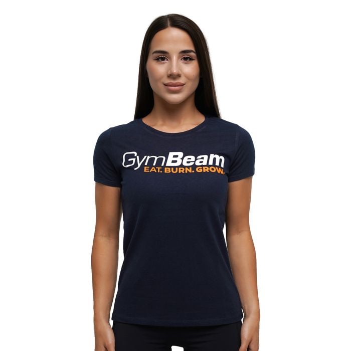 Tricou pentru femei Grow Navy - GymBeam XXL