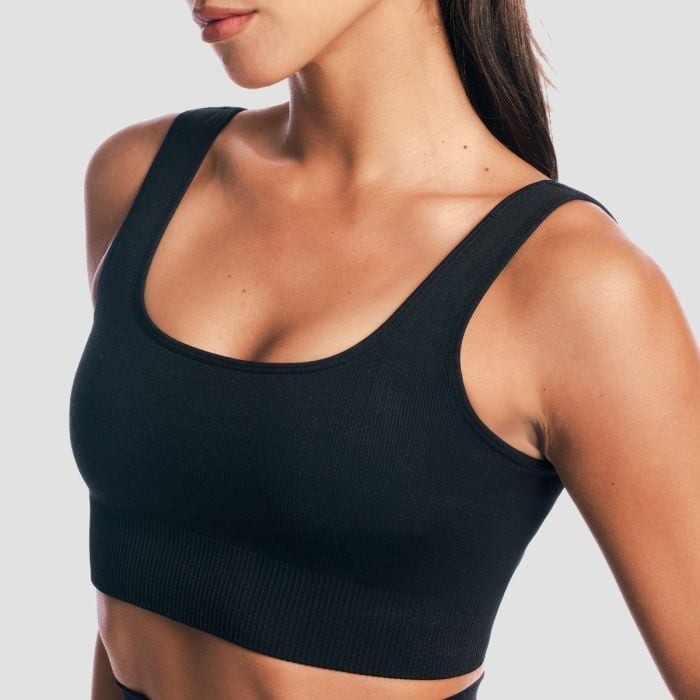 Sutien Bralette GymBabe Black - GymBeam S