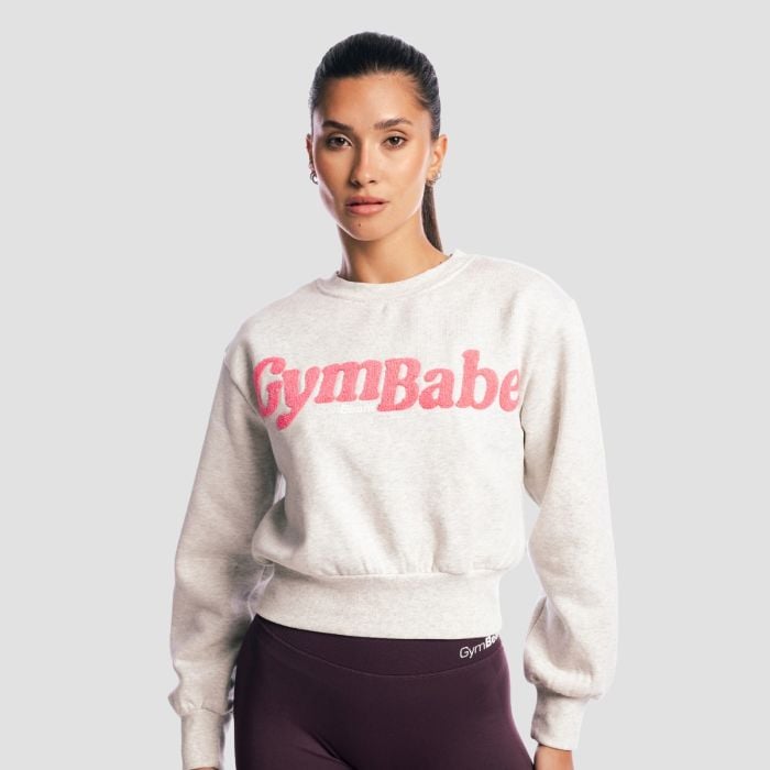 Hanorac pentru femei GymBabe Cloud - GymBeam S