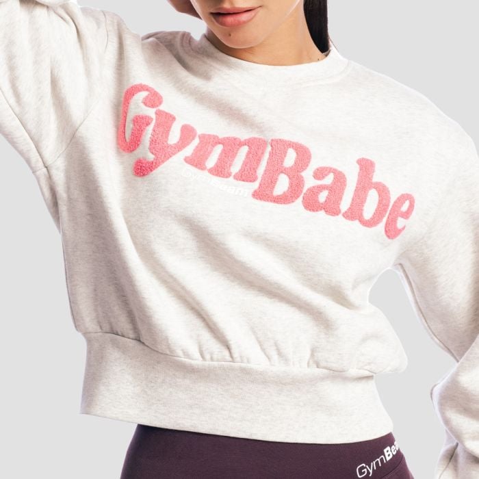 Hanorac pentru femei GymBabe Cloud - GymBeam S