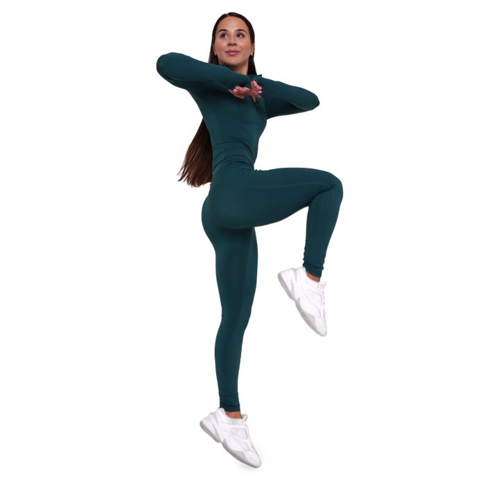 Top sport pentru femei Ignite Dark Green - GymBeam M