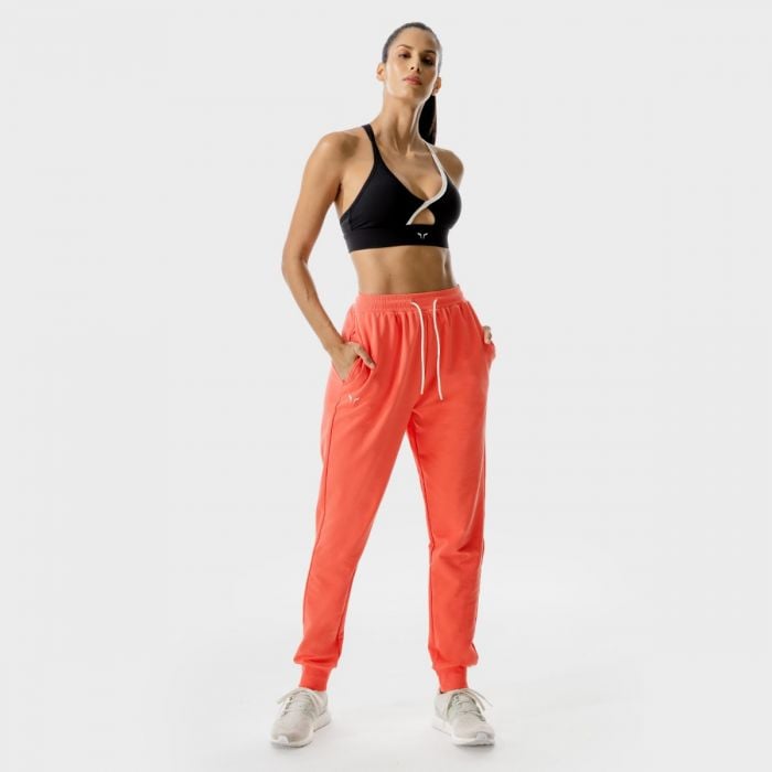 Pantaloni sport pentru femei Lab Joggers Hot Coral - SQUATWOLF L