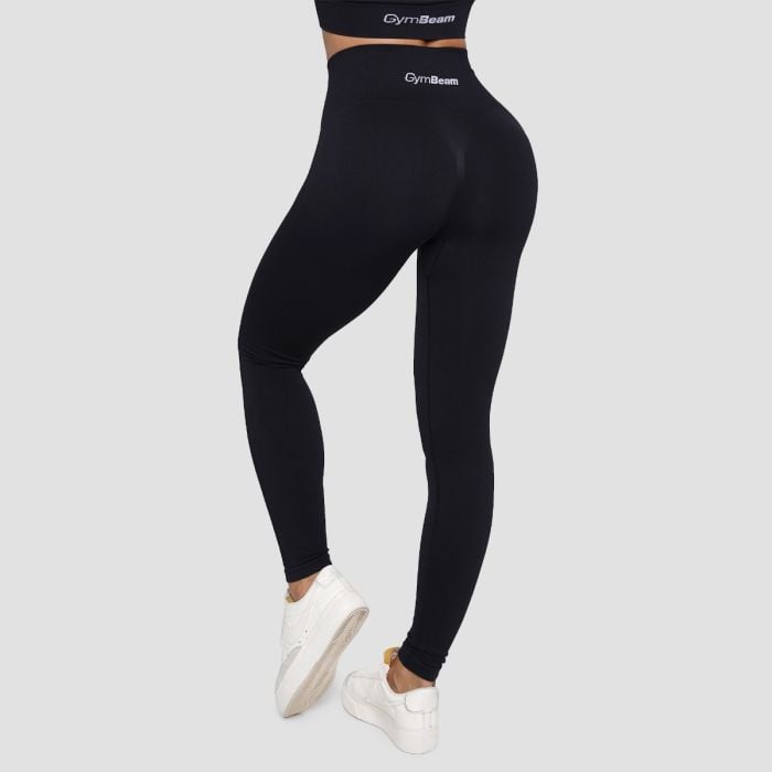 Colanți pentru femei Lift Seamless Black - GymBeam XS