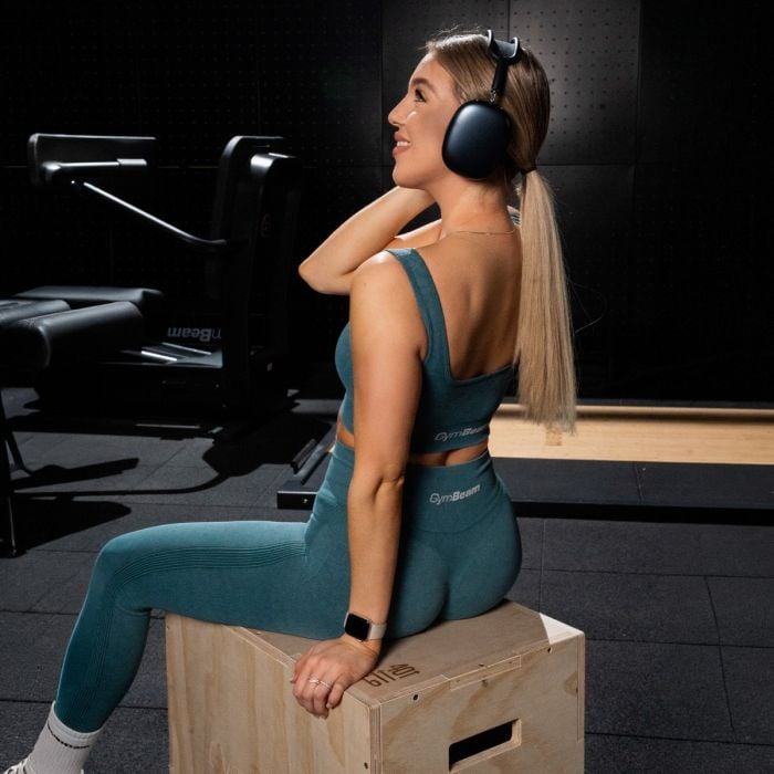 Sutien sport Lift Seamless Petrol – GymBeam S