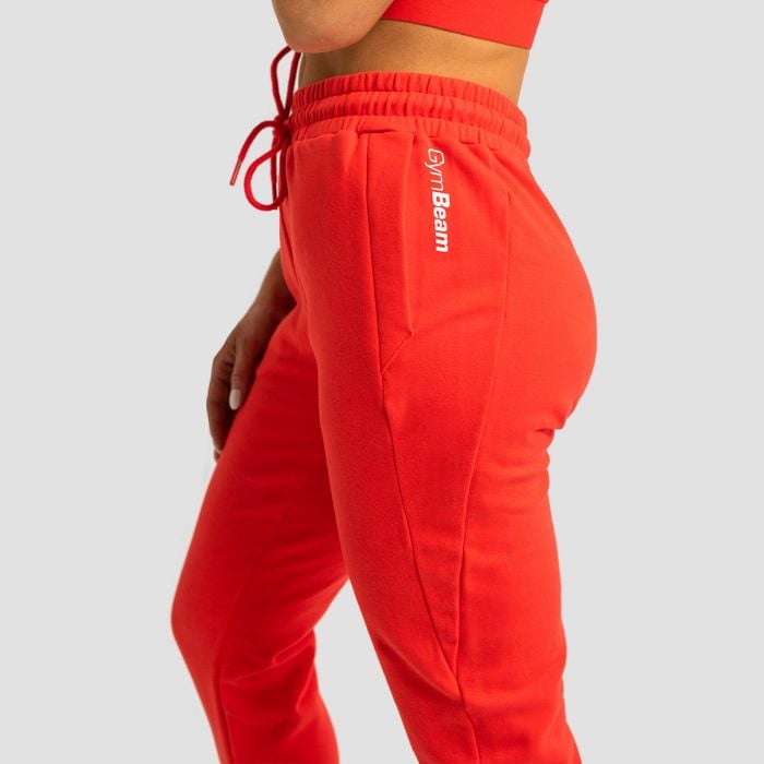 Pantaloni pentru femei Limitless Hot Red - GymBeam S