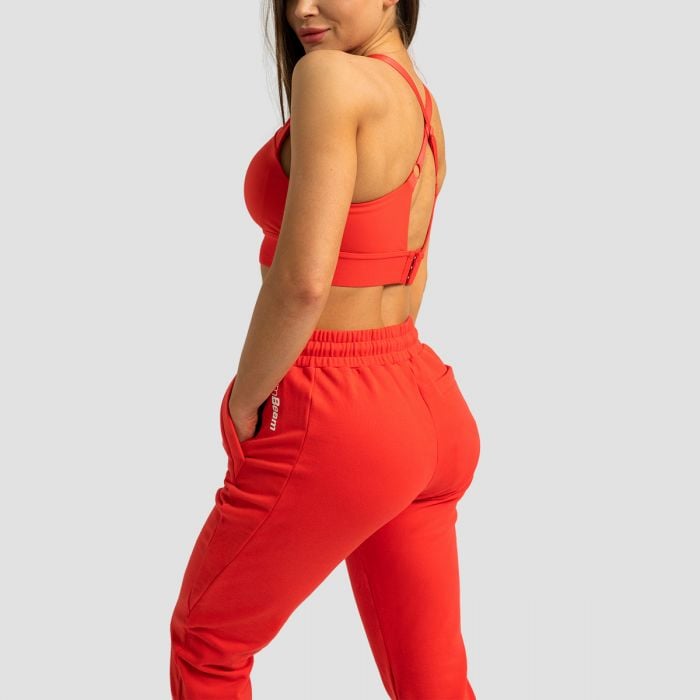 Pantaloni pentru femei Limitless Hot Red - GymBeam S