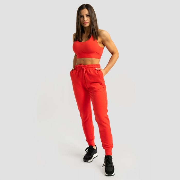 Pantaloni pentru femei Limitless Hot Red - GymBeam S
